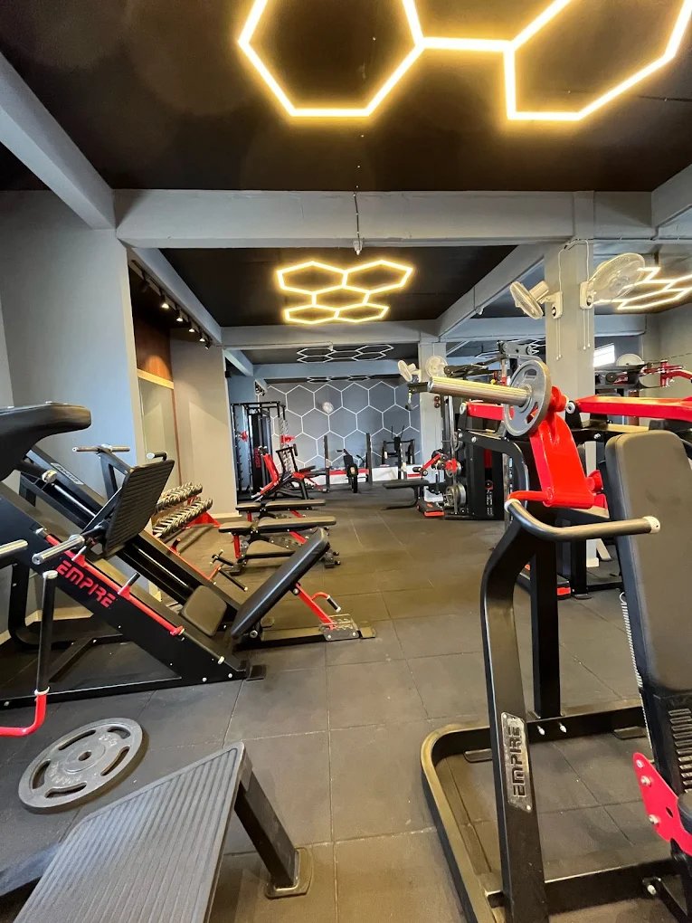 Weight training area